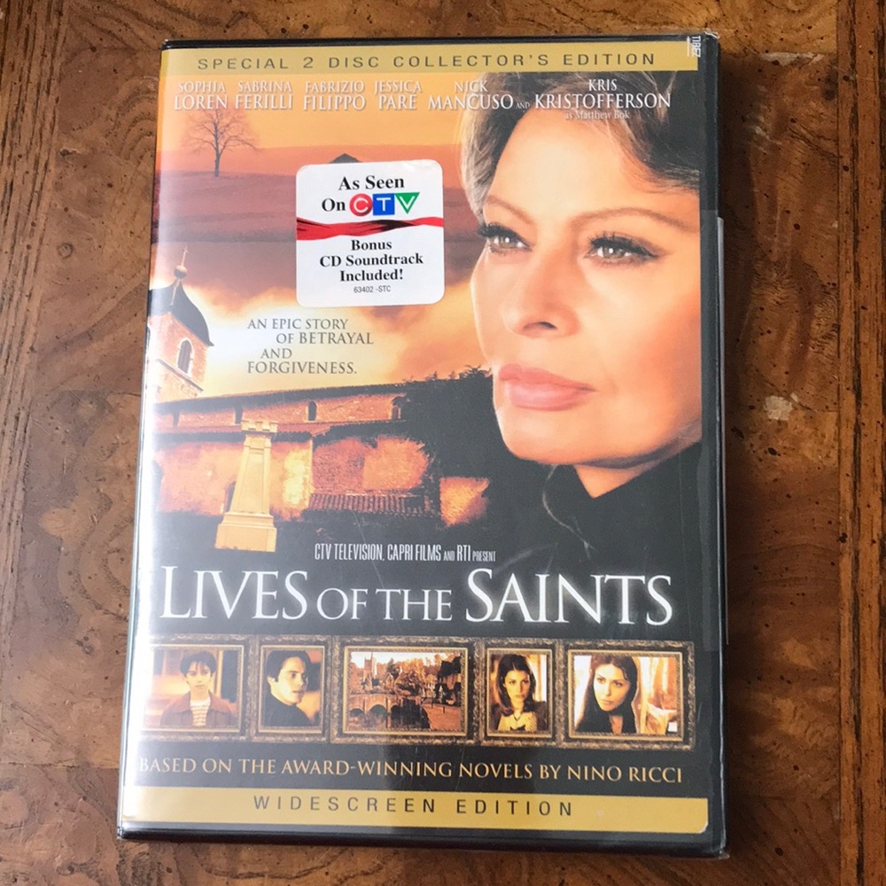 NEW Factory Sealed Lives of the Saints DVD (2 Disc Set) Widescreen Edition
